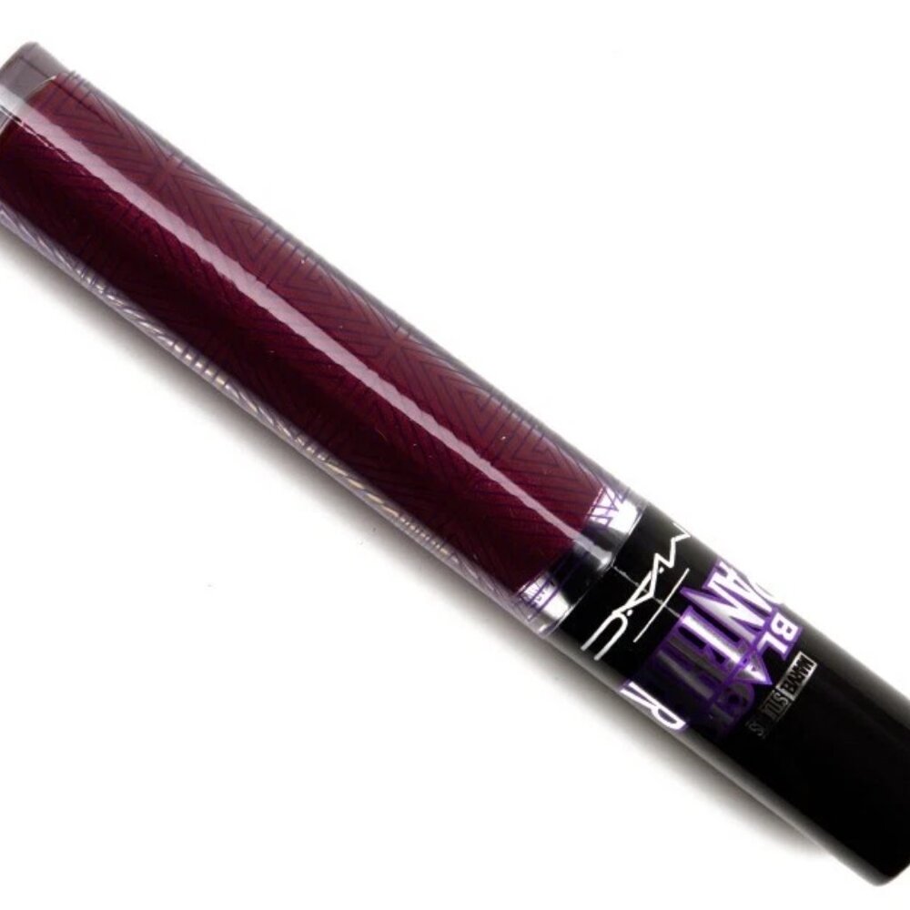 🔥 NEW Mac & Black Panther Collab Liquid Lipstick | Purple